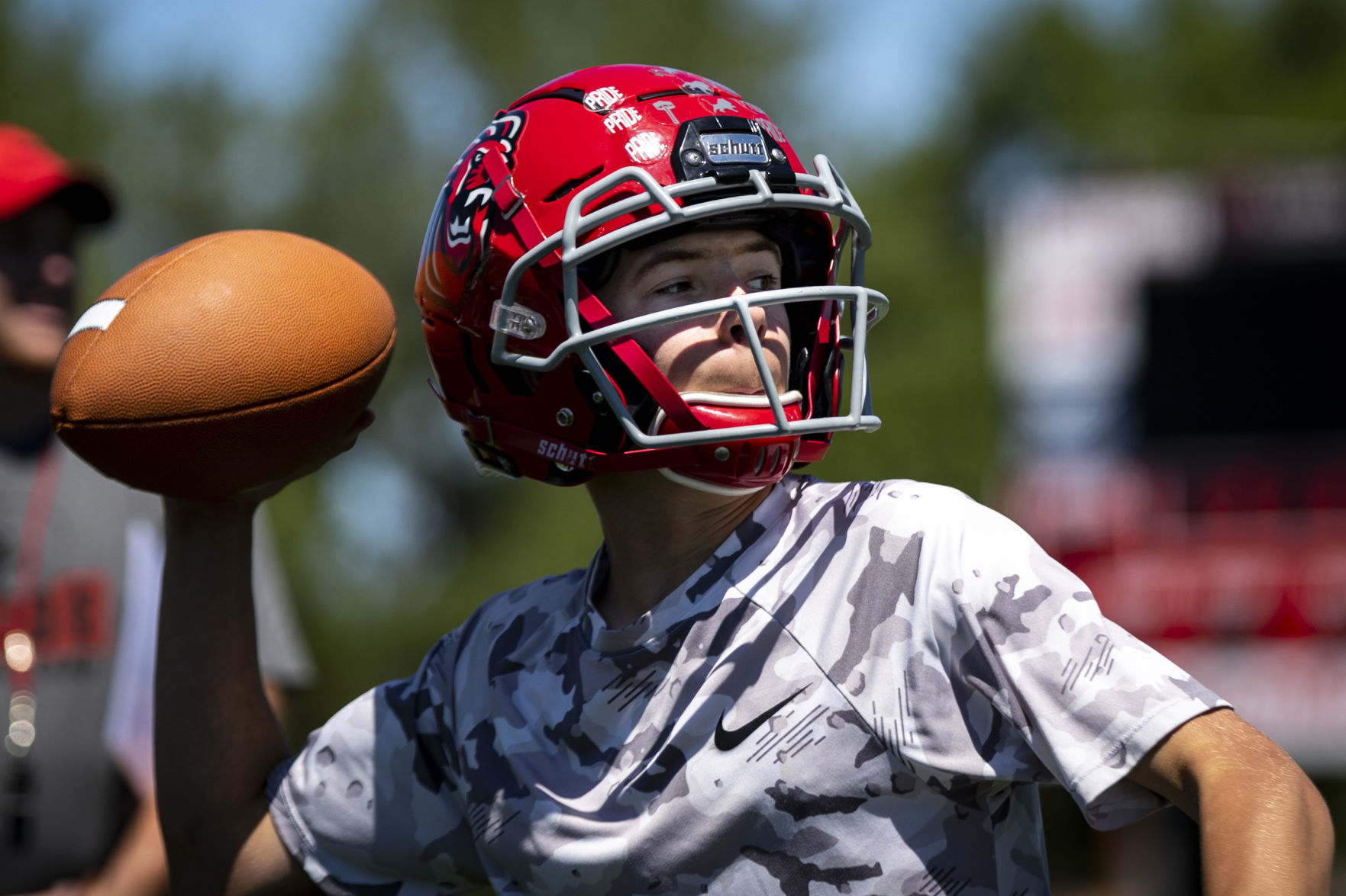 Lockwood football practice